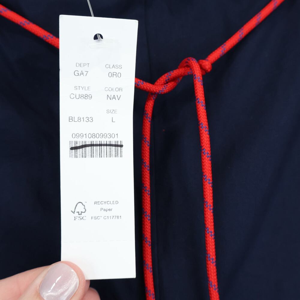 J.Crew Luna Utility Pant Navy Blue Removable Paracord Belt Size Large NWT - Picture 5 of 8